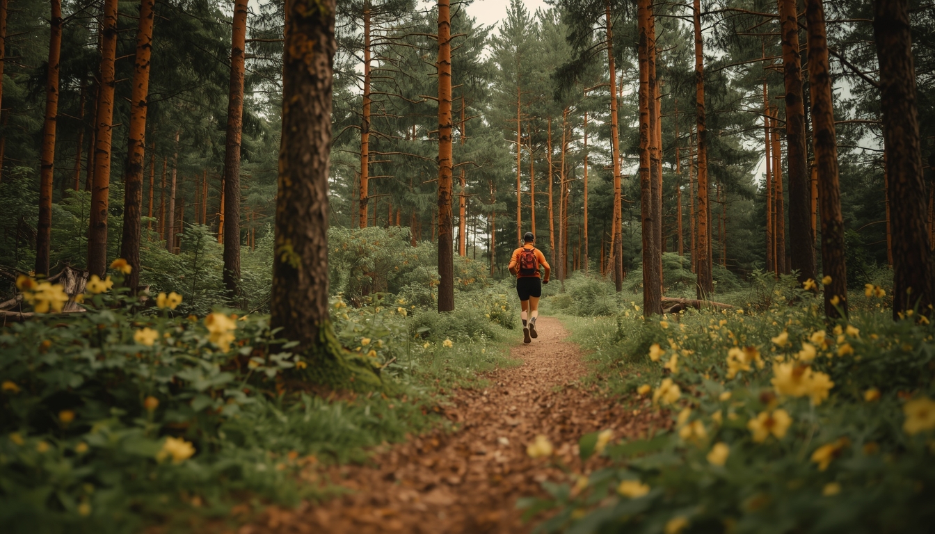 TerraStride trail running door bossen en natuurgebieden